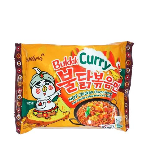 Curry Hot Chicken Samyang Drakfrukt Se