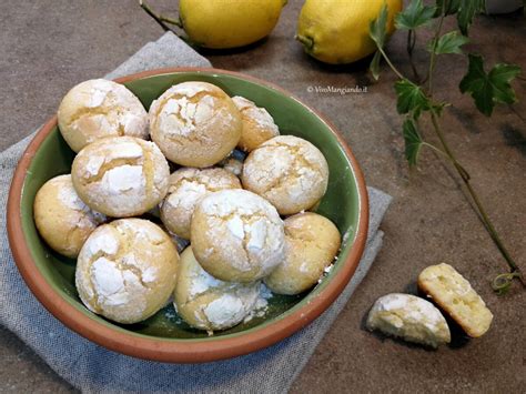 Biscotti Al Limone Senza Burro Vivo Mangiando