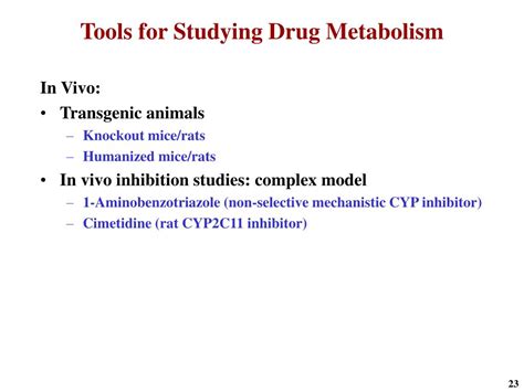 Ppt Predicting Human Drug Metabolism And Pharmacokinetics In Drug