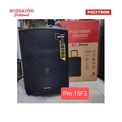 Jual POLYTRON PROFESSIONAL SPEAKER AKTIF PASPRO 15F3 PAS PRO15F3