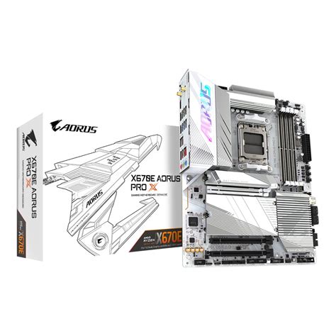 MAINBOARD เมนบอรด GIGABYTE X670E AORUS PRO X REV 1 1 SOCKET AM5