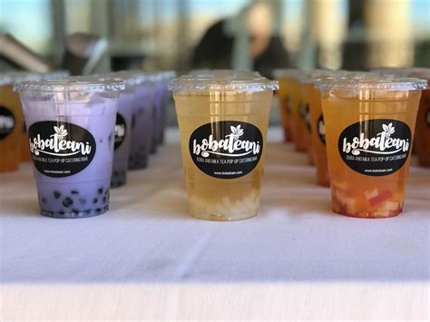 Boba And Milk Te Catering Bubble Tea Shop Bubble Tea Catering