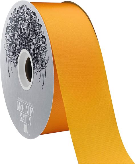 Amazon Mcginley Mills W Acetate Satin Ribbon Gold Yard Spool