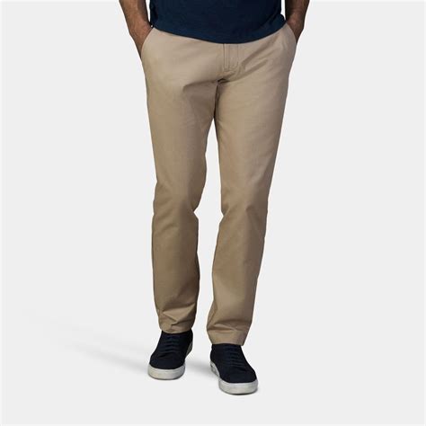 Dark Khaki Stretch Chinos Tailor Store