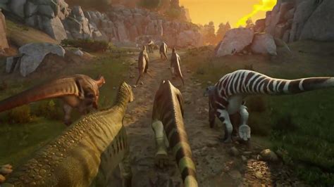 Path Of Titans Iguanodon Herd Youtube