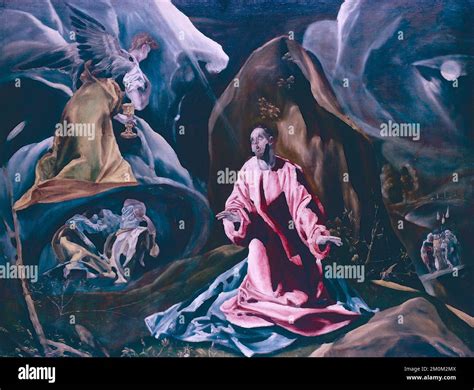 The Agony In The Garden Of Gethsemane Painting By Greek Artist El