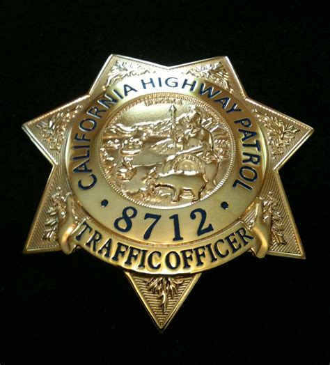 CHP "CHIP's" Tv Show Replica Jon Baker Badge #8712