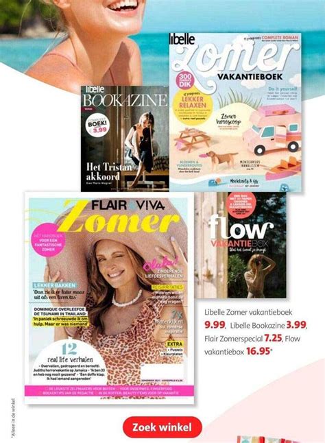 Libelle Zomer Vakantieboek Libelle Bookazine Flair Zomerspecial Of