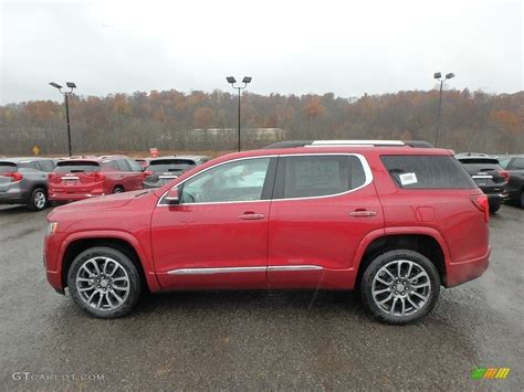 Red Quartz Tintcoat 2020 GMC Acadia Denali AWD Exterior Photo