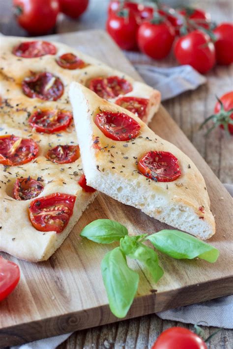 Focaccia Mit Tomaten Und Basilikum Rezept Sweets Lifestyle