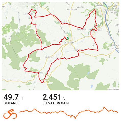 Round Strathaven 50 · Ride With Gps