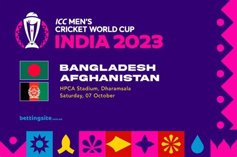 ICC World Cup Preview Bangladesh V Afghanistan Tips Odds 6 10