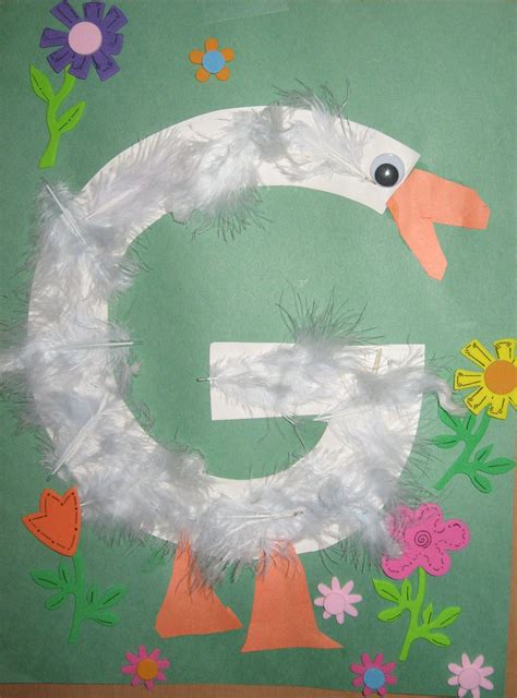 Homeschool Menagerie G Week Letter A Crafts Letter G Crafts