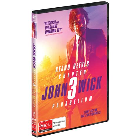 John Wick 3 Dvd Cover John Wick Chapter 3 Parabellum Dvd Combo Pack