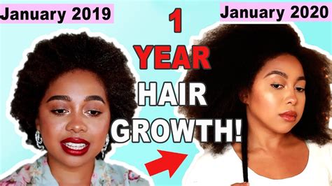 1 Year Hair Growth Journey After The Big Chop With Pictures Youtube