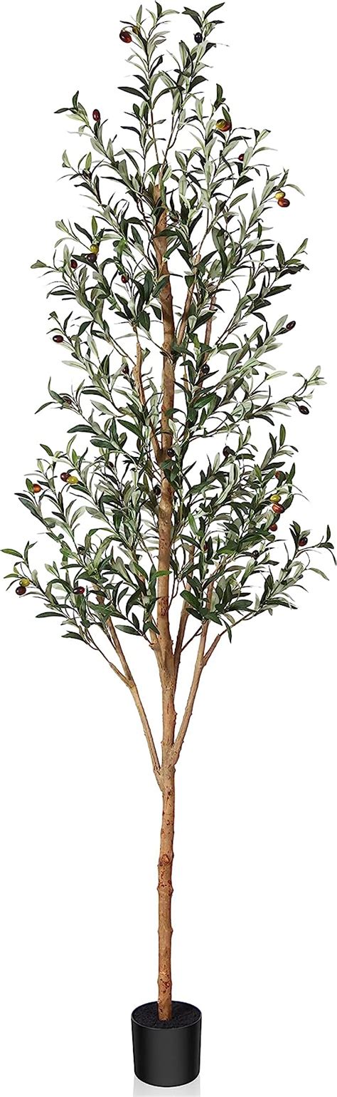 Kazeila Artificial Olive Tree Ft Tall Faux Silk Plant For Home Office