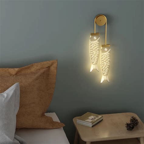 Luz LED De Pared Para Dormitorio Candelabro De Mesita De Noche