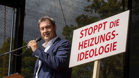 Erding Demo Gegen Gr Ne Heizungsideologie Pfiffe Und Buhrufe F R