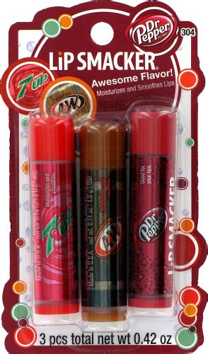 Lip Smacker Dr Pepper Up A W Balm Trio Count Kroger