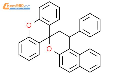 65051 85 6 1 phenylspiro 1 2 dihydrobenzo f chromene 3 9 xanthene CAS号