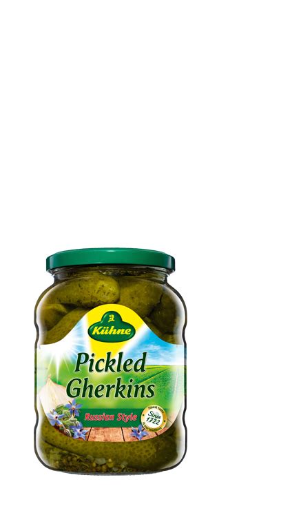 Pickled Gherkins Russian Style Kühne Made With Love