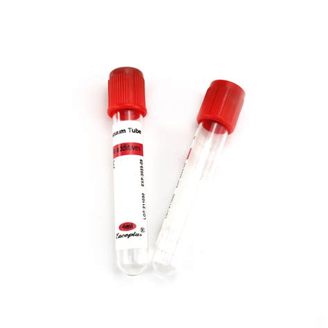 Siny 2 10ml Glass Red Cap Sample Vacuum Blood Collection Tubes China