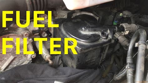 How to Change the Diesel Fuel Filter on your Citroën C4 1 6 HDi YouTube