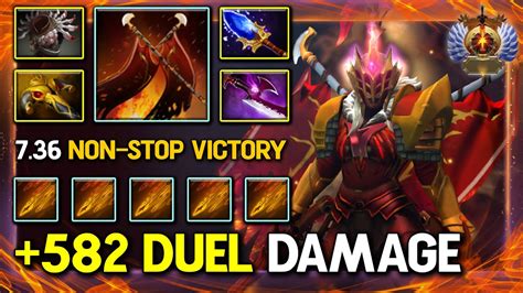 WTF 582 DUEL DAMAGE Legion Commander With Aghs Scepter 100 Non Stop