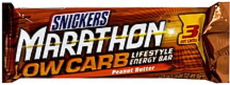 Snickers Multi Grain Crunch Marathon Energy Bar 123 Oz Nutrition