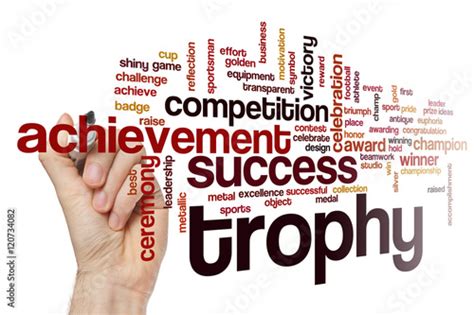 Trophy Word Cloud Stock Photo And Royalty Free Images On