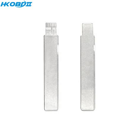 HKOBDII 2PCS Lot Metal Blank Uncut Flip KD Remote Key Blade Type 67