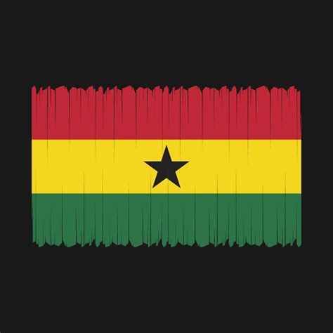 Ghana Flag Vector 21651844 Vector Art at Vecteezy