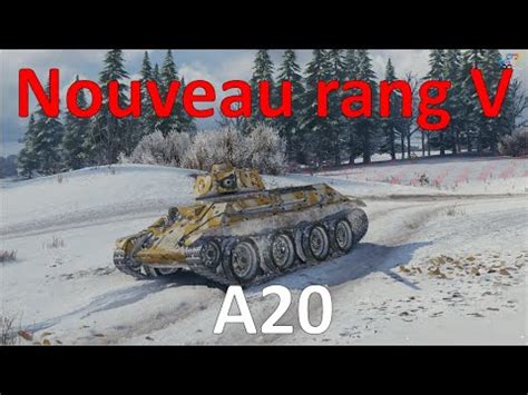 world of tanks fr a20 résumé YouTube