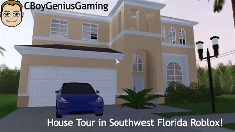 House Tour In Southwest Florida Roblox Youtube