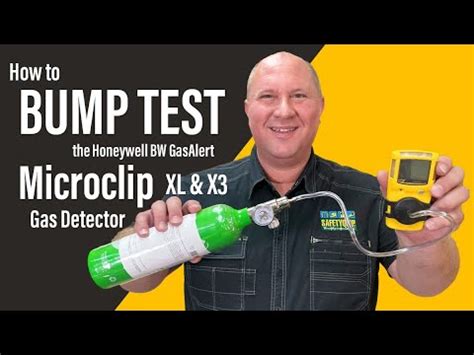 How To Bump Test A Honeywell BW GasAlert Microclip XL X3 Gas Detector