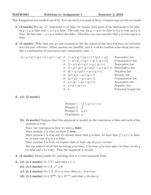 MATH1061 UQ Discrete Mathematics Studocu