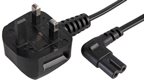 Pel Pro Elec Mains Power Cord With Fuse Uk Plug To Iec