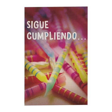 Tarjeta de felicitación Hallmark para cumpleaños 1 pza Walmart