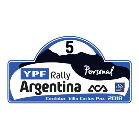 Pegatina Placa FIA WRC Rally De Argentina 2018 02 Pegatinea