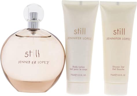 JENNIFER LOPEZ Still 3 Pc Gift Set For Women Perfume 100 Ml Shower