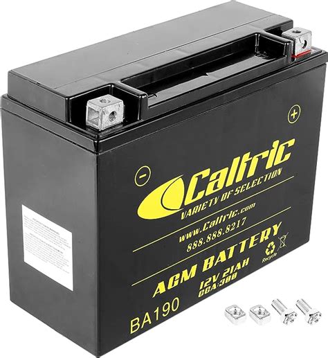 Caltric Agm Battery Compatible With Yamaha 11K 82110 79 00 Btg Gm18Z