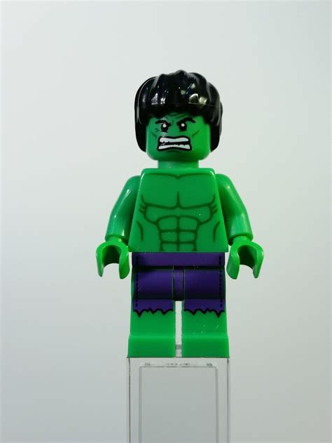 Lego Super Heroes Hulk Minifigure 360° View Sh037 5000022 Sg Minifigures