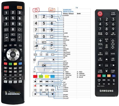 SAMSUNG BN59 01247A Compatible General Branded Remote Control 14 0