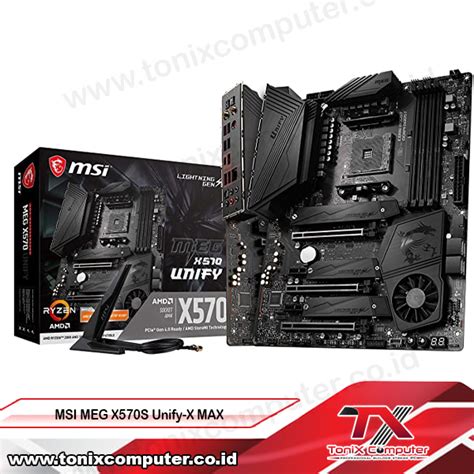 MSI MEG X570S Unify X MAX AM4 AMD Premium X570 DDR4 USB3 2 SATA3