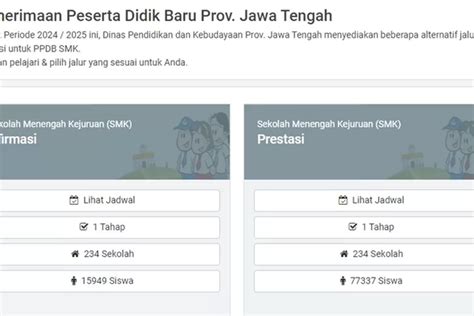 Cara Pindah Jalur Pendaftaran Di Ppdb Jateng Sma Smk Cukup