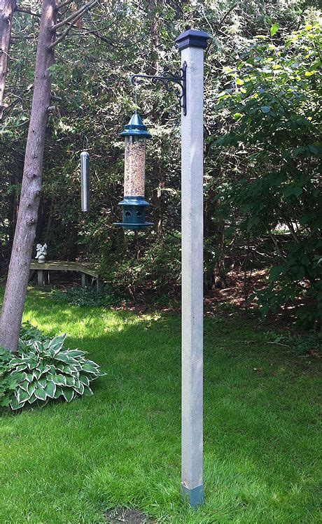 A Quick And Easy Bird Feeder Post Bird Feeder Stands Bird Feeders