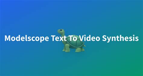 Modelscope Text To Video Synthesis A Hugging Face Space By Ai Pro