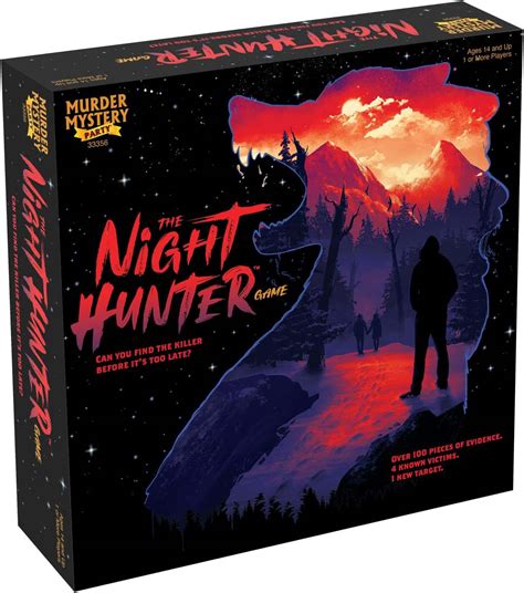 Murder Mystery Party The Night Hunter Game University Games Puzzle