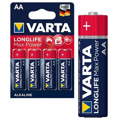 Pile Aa Varta Longlife Max Power V X