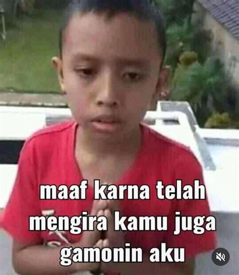 Meme Minta Maaf Atas Suasana Hati Ini Bikin Bengek